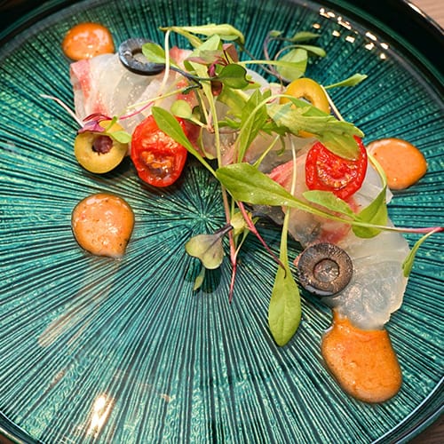 鮮魚のカルパッチョ