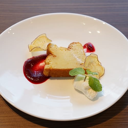 サツマイモととホワイトチョコのガトーショコラ