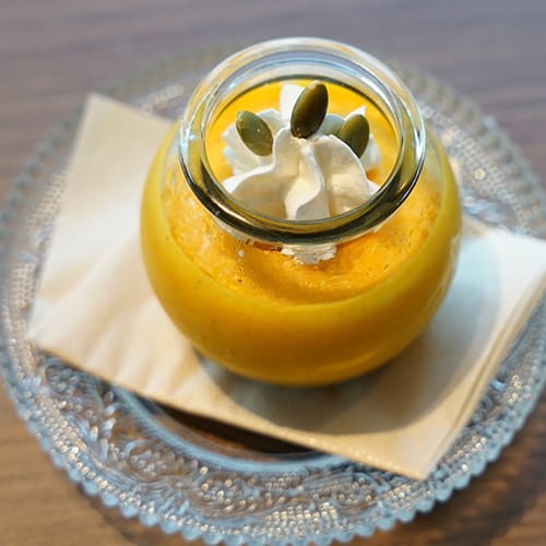 かぼちゃプリン