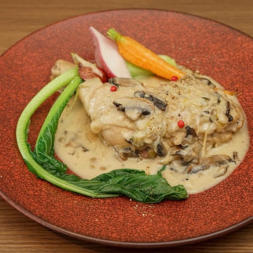 鶏もも肉のフリカッセ